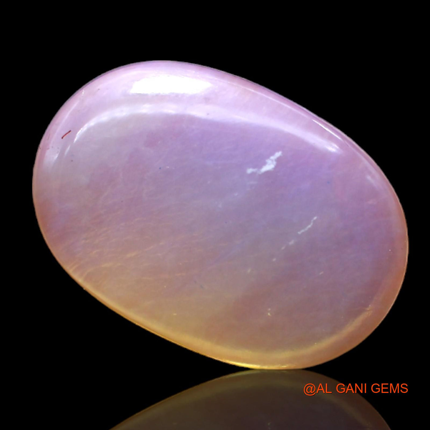 5.00 Cts Unheated Australian Fire Opal Loose Gemstone Oval Cabochon Natural 16x11x3 mm AC-448