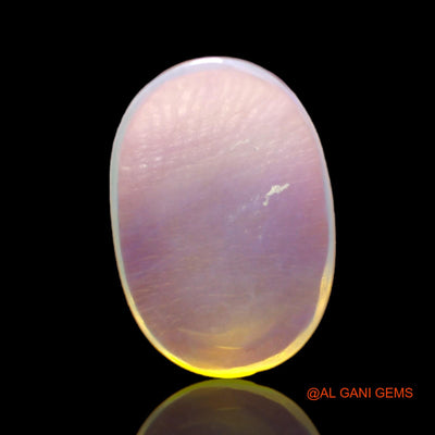 5.00 Cts Unheated Australian Fire Opal Loose Gemstone Oval Cabochon Natural 16x11x3 mm AC-448