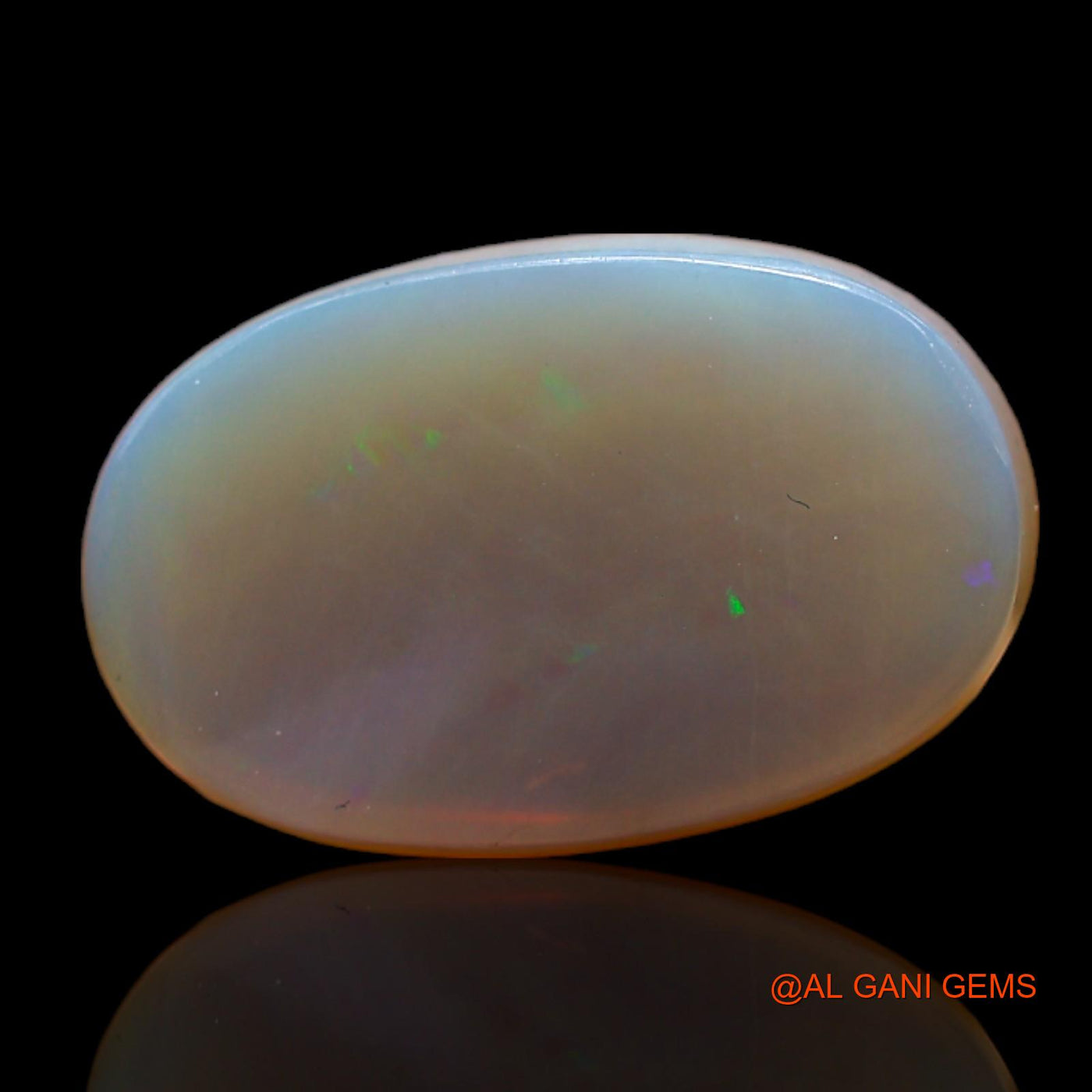 7.00 Cts Natural Australian Fire Opal Loose Gemstone Oval Cabochon 16x10x6 mm AC-449
