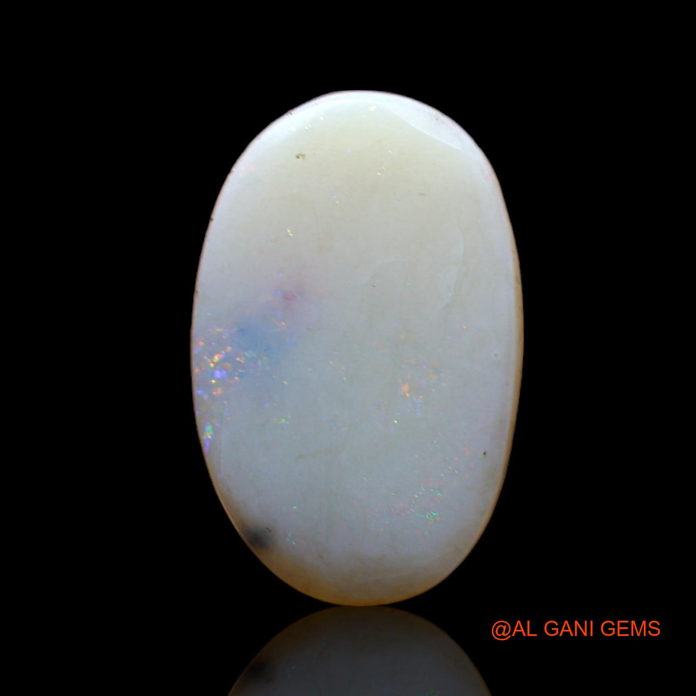 5.00 Cts Unheated Australian Fire Opal Loose Gemstone Oval Cabochon Natural 17x11x3 mm AC-450