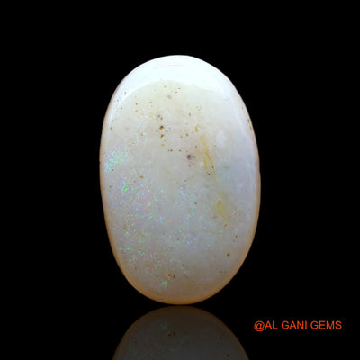 5.00 Cts Unheated Australian Fire Opal Loose Gemstone Oval Cabochon Natural 17x11x3 mm AC-450