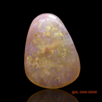 4.00 Cts Unheated Australian Fire Opal Loose Gemstone Pear Cabochon Natural 16x12x3 mm AC-451