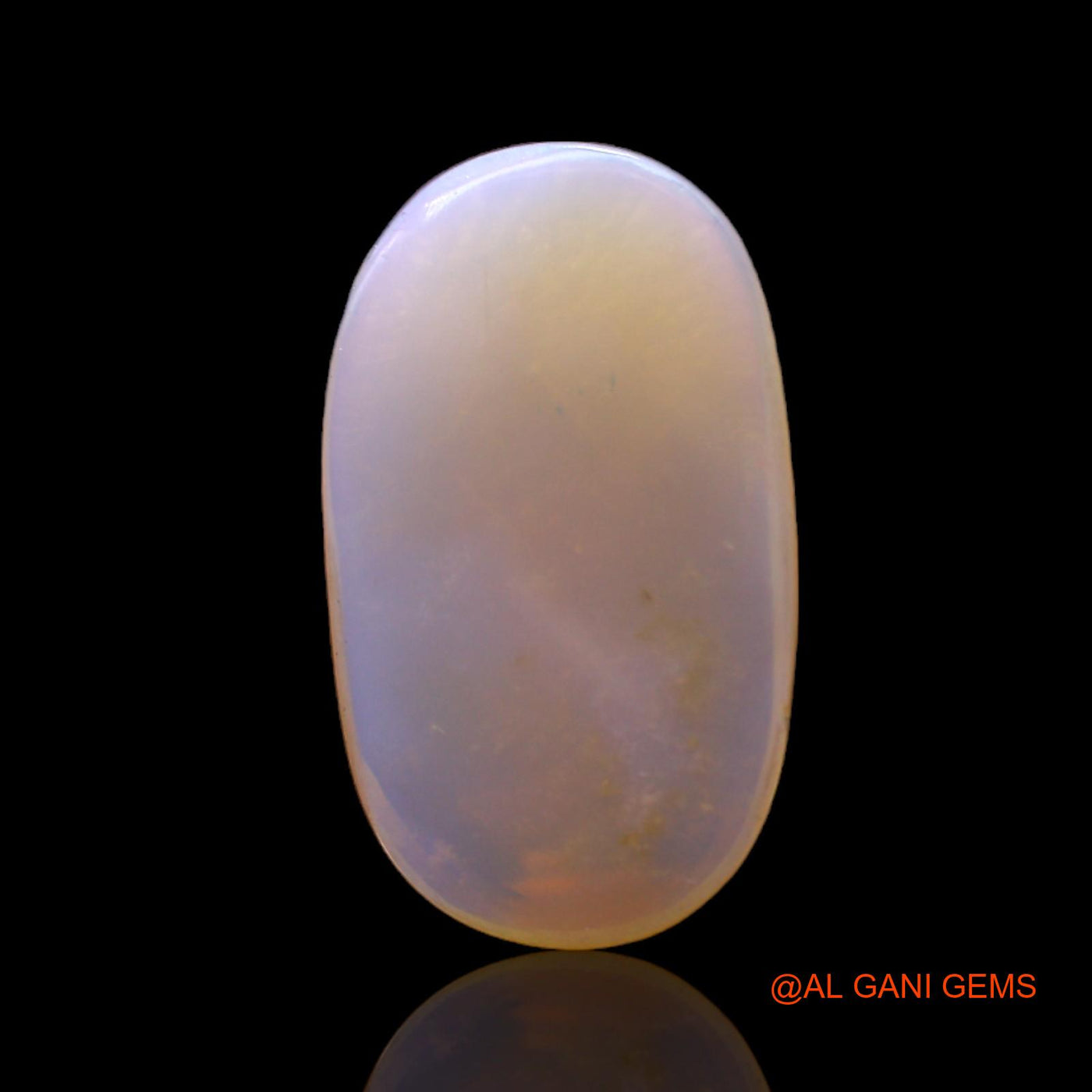 Natural Fire Opal Gemstone 4.00 Cts Loose Oval Cabochon From Australia 18x10x3 mm AC-453