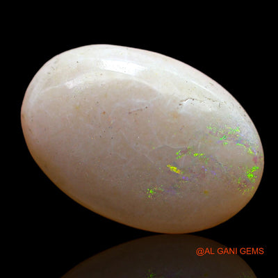 4.00 Cts Natural Australian Fire Opal Loose Gemstone Oval Cabochon 16x11x3 mm AC-454