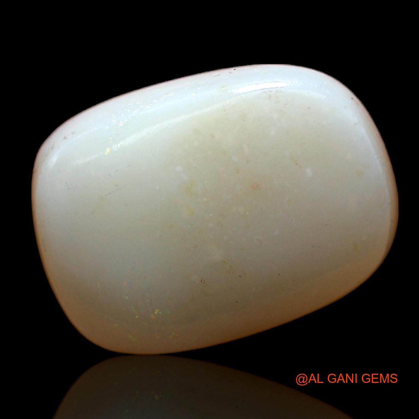 6.00 Cts Natural Australian Fire Opal Oval Cabochon Loose Gemstone For Jewelry 15x11x4 mm AC-458