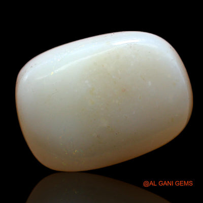 6.00 Cts Natural Australian Fire Opal Oval Cabochon Loose Gemstone For Jewelry 15x11x4 mm AC-458