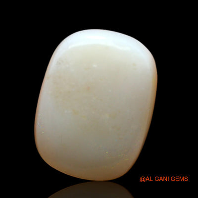 6.00 Cts Natural Australian Fire Opal Oval Cabochon Loose Gemstone For Jewelry 15x11x4 mm AC-458