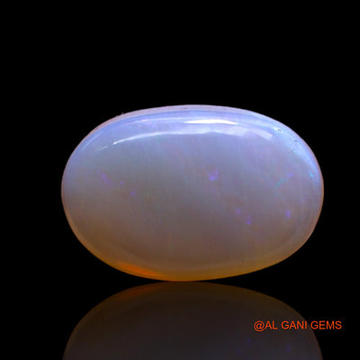 Natural Untreated Fire Opal Loose Gemstone Oval Cabochon From Australia 6.00 Cts 16x11x4 mm AC-459