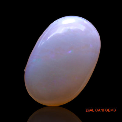 Natural Untreated Fire Opal Loose Gemstone Oval Cabochon From Australia 6.00 Cts 16x11x4 mm AC-459