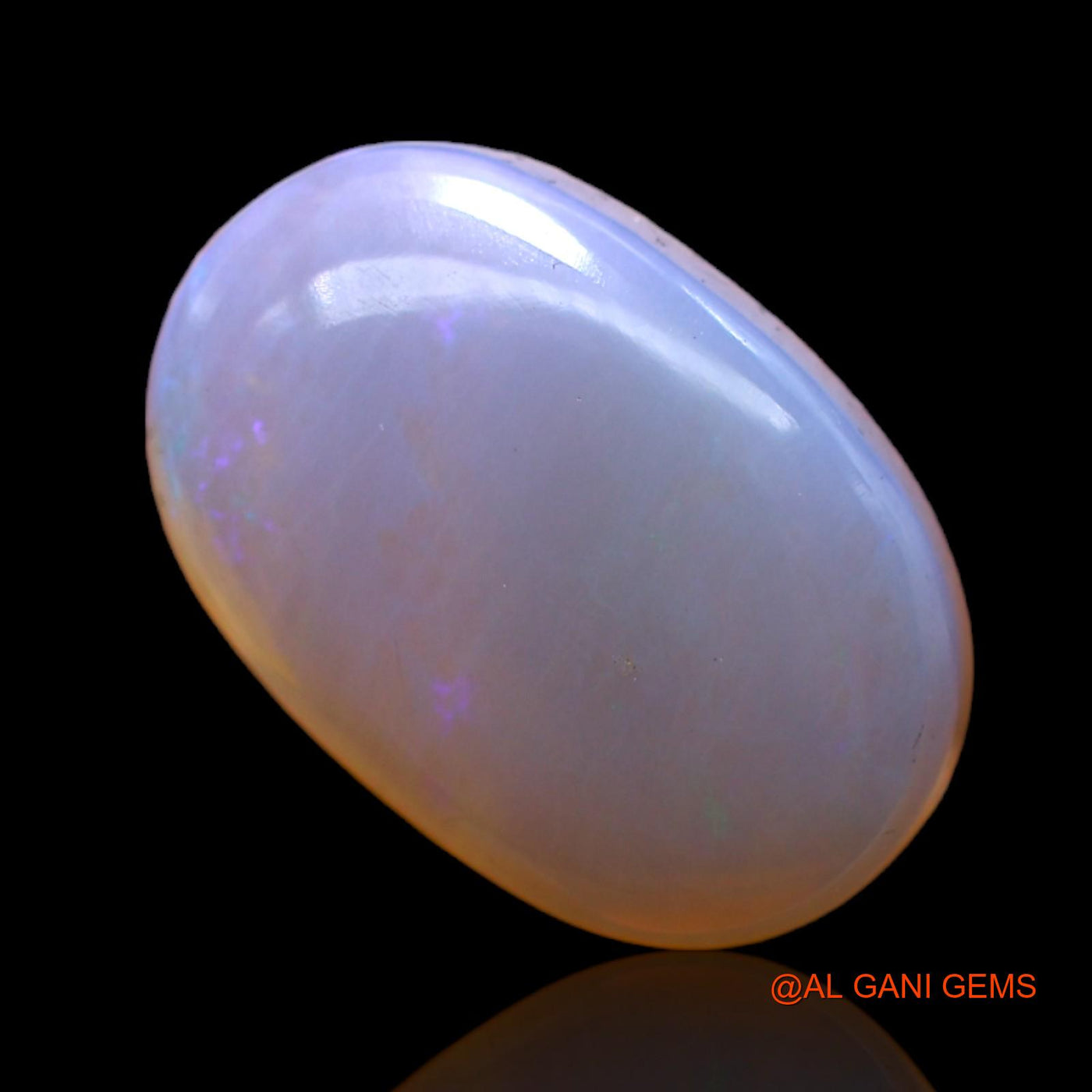 Natural Untreated Fire Opal Loose Gemstone Oval Cabochon From Australia 6.00 Cts 16x11x4 mm AC-459