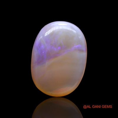 Natural Fire Opal Gemstone 10.00 Cts Loose Oval Cabochon From Australia 18x13x5 mm AC-45