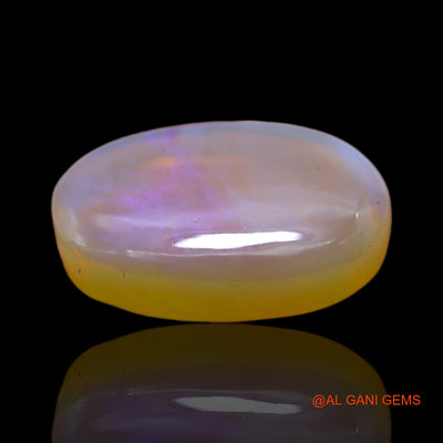 Natural Fire Opal Gemstone 10.00 Cts Loose Oval Cabochon From Australia 18x13x5 mm AC-45