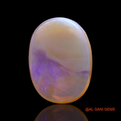 Natural Fire Opal Gemstone 10.00 Cts Loose Oval Cabochon From Australia 18x13x5 mm AC-45