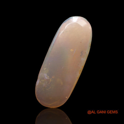 3.00 Cts Natural Australian Fire Opal Loose Gemstone Oval Cabochon 20x8x3 mm AC-461
