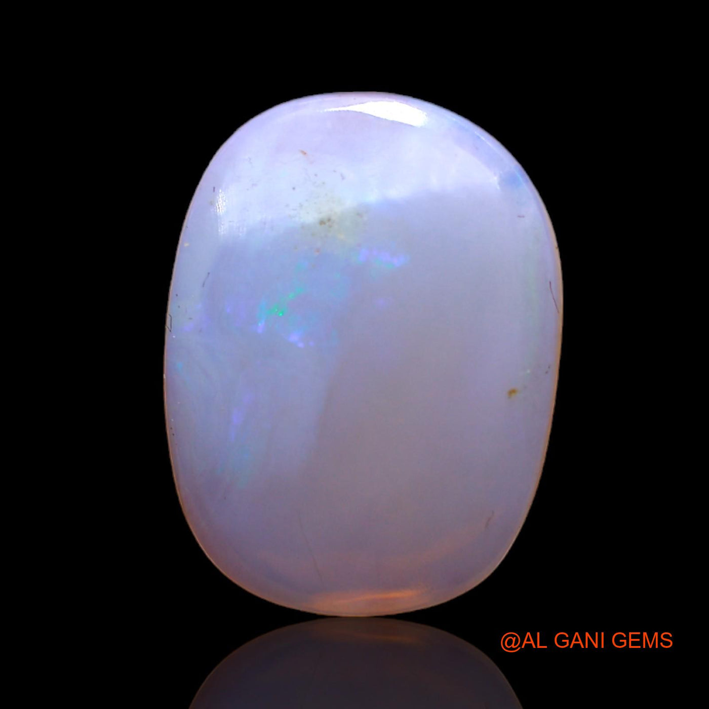 4.00 Cts Natural Australian Fire Opal Loose Gemstone Oval Cabochon 15x11x3 mm AC-463
