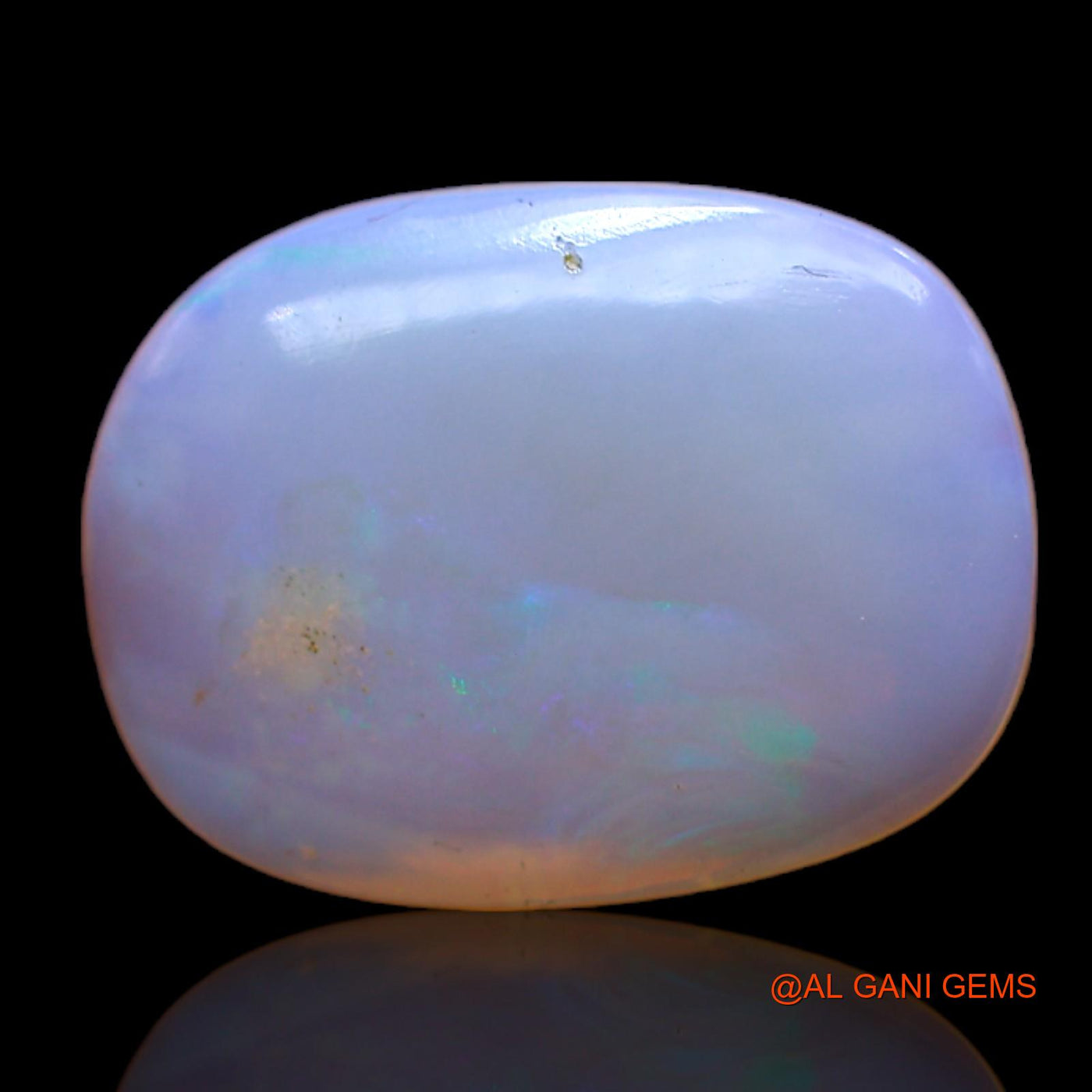 4.00 Cts Natural Australian Fire Opal Loose Gemstone Oval Cabochon 15x11x3 mm AC-463