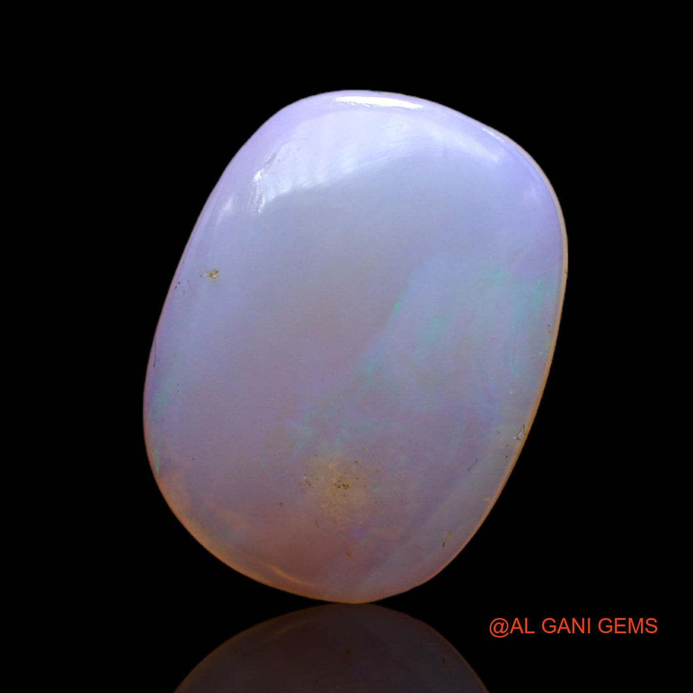 4.00 Cts Natural Australian Fire Opal Loose Gemstone Oval Cabochon 15x11x3 mm AC-463