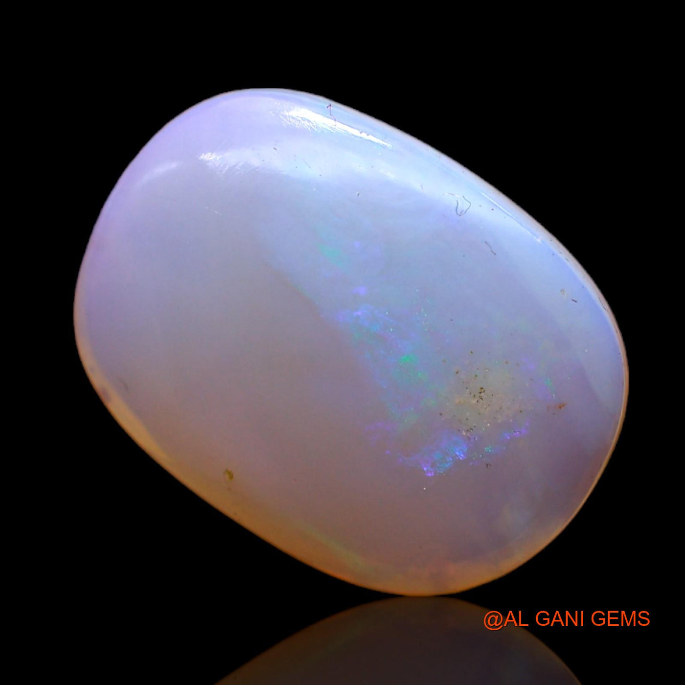 4.00 Cts Natural Australian Fire Opal Loose Gemstone Oval Cabochon 15x11x3 mm AC-463