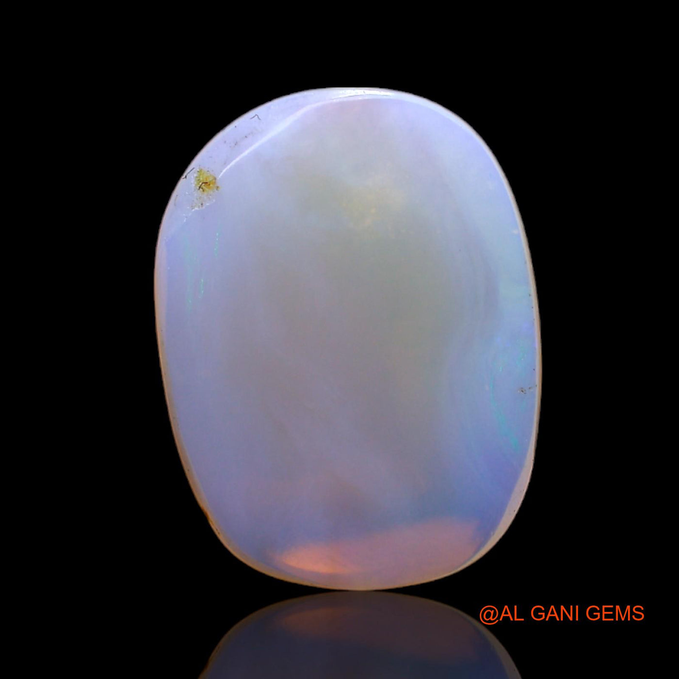 4.00 Cts Natural Australian Fire Opal Loose Gemstone Oval Cabochon 15x11x3 mm AC-463