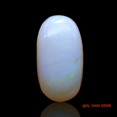 Natural Untreated Fire Opal Loose Gemstone Oval Cabochon From Australia 5.00 Cts 17x9x5 mm AC-464