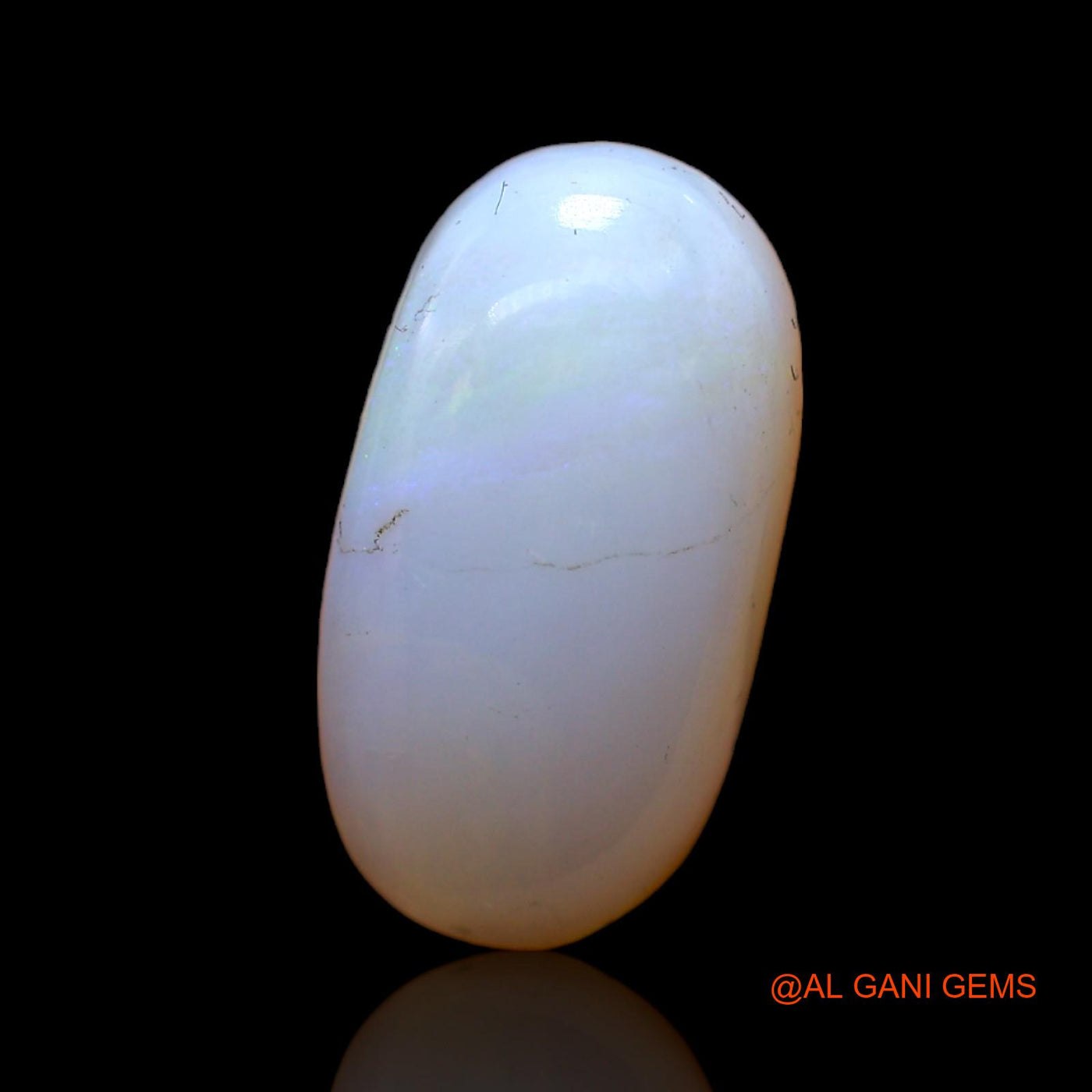 Natural Untreated Fire Opal Loose Gemstone Oval Cabochon From Australia 5.00 Cts 17x9x5 mm AC-464