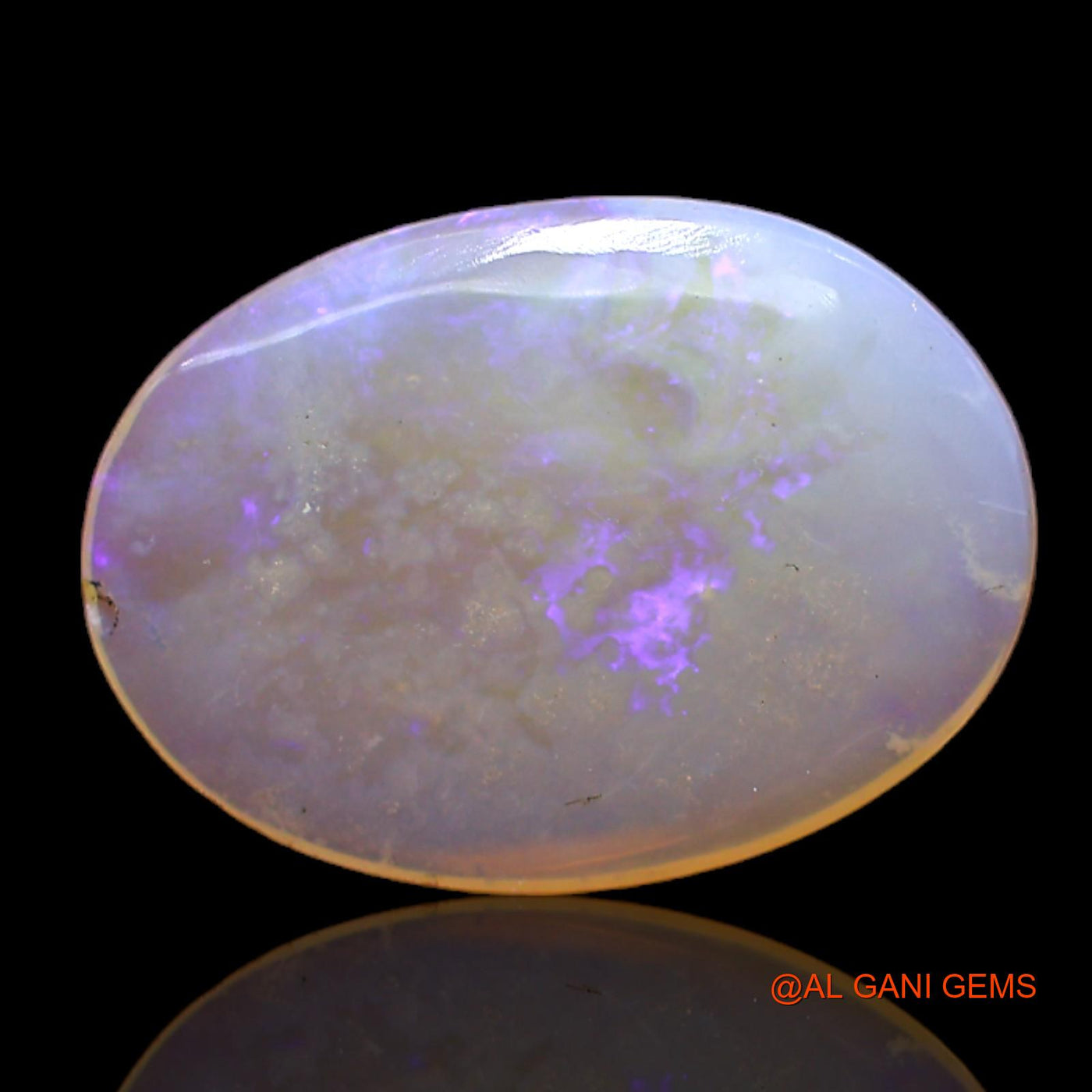 3.00 Cts Natural Australian Fire Opal Loose Gemstone Oval Cabochon 16x11x3 mm AC-466