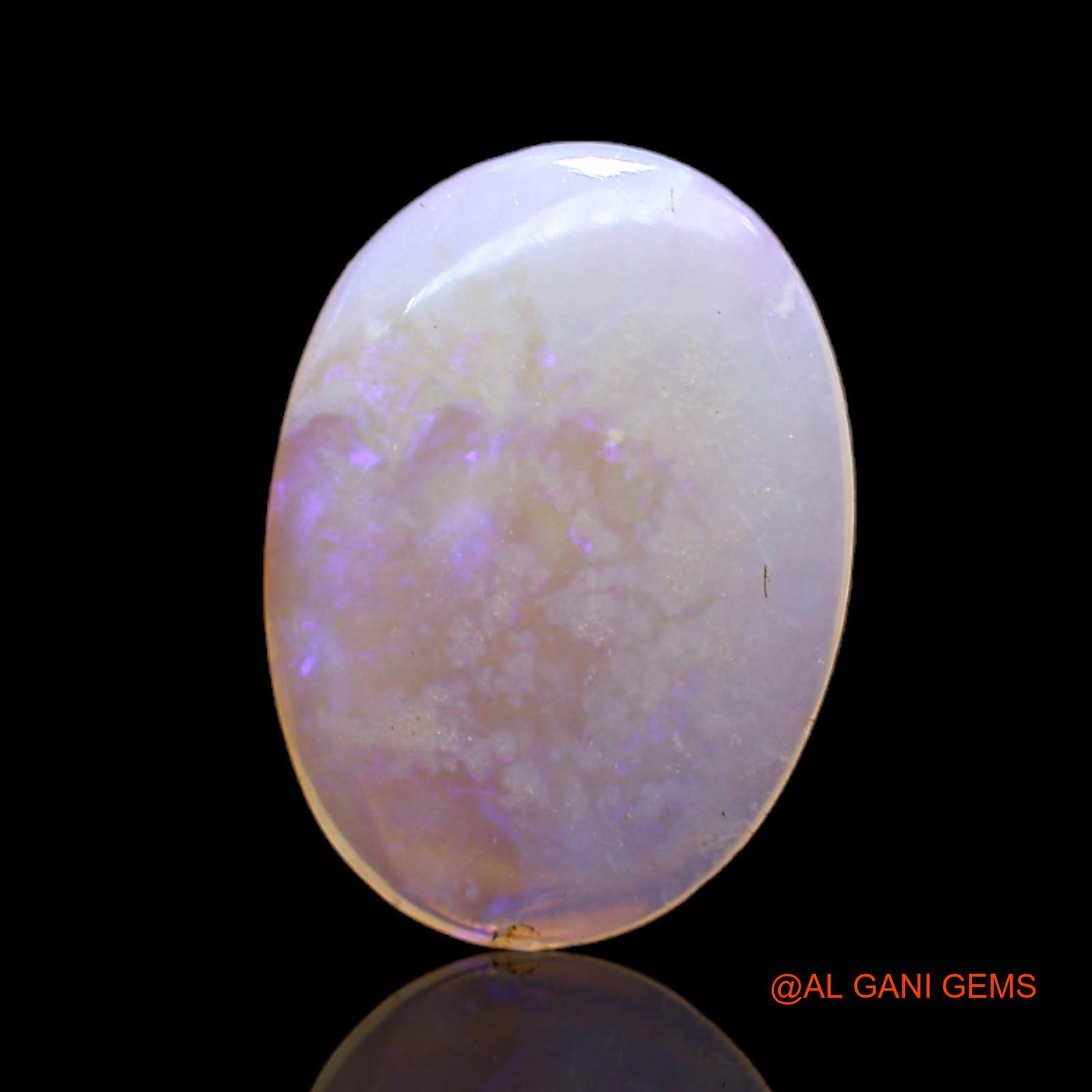 3.00 Cts Natural Australian Fire Opal Loose Gemstone Oval Cabochon 16x11x3 mm AC-466