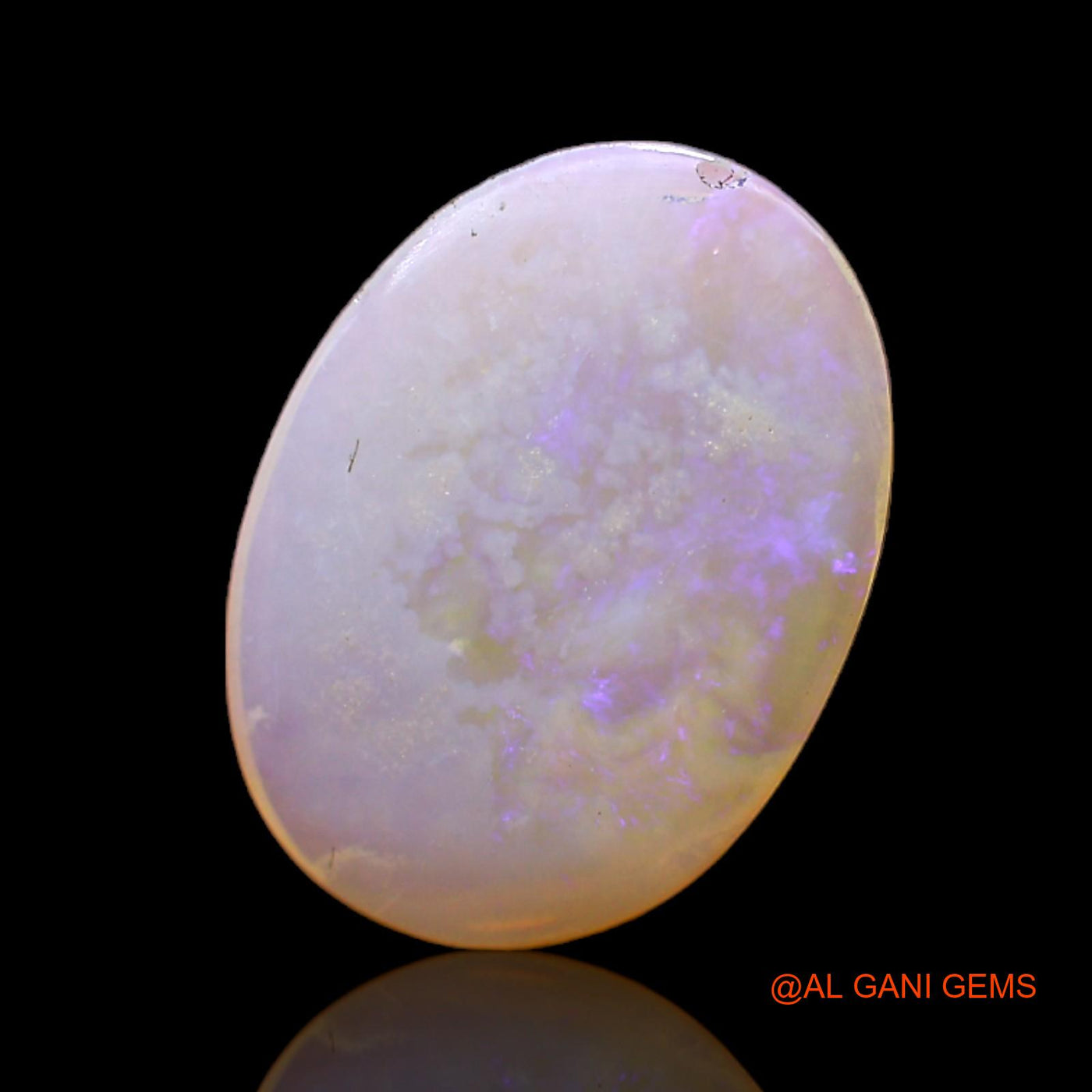 3.00 Cts Natural Australian Fire Opal Loose Gemstone Oval Cabochon 16x11x3 mm AC-466