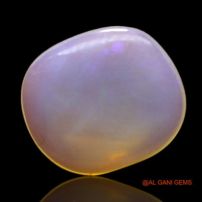 4.00 Cts Unheated Australian Fire Opal Loose Gemstone Oval Cabochon Natural 14x12x4 mm AC-469