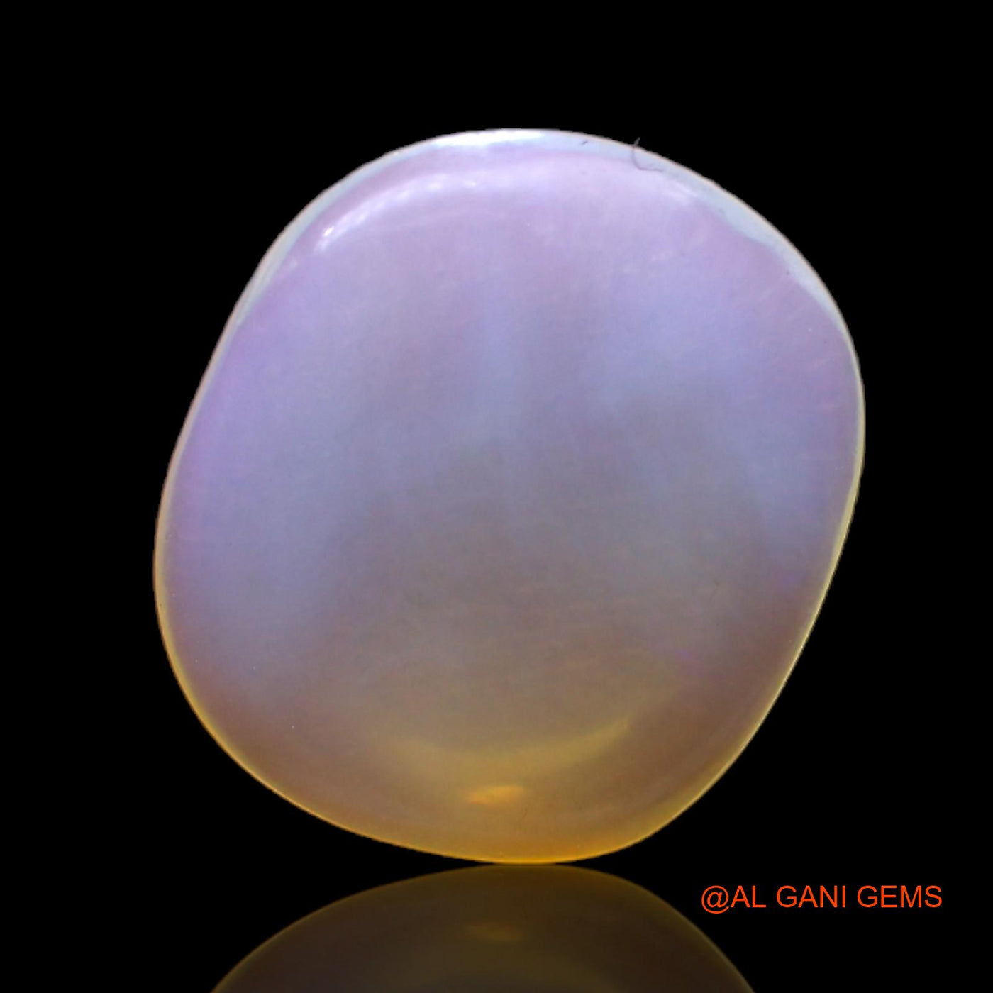 4.00 Cts Unheated Australian Fire Opal Loose Gemstone Oval Cabochon Natural 14x12x4 mm AC-469