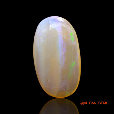 Natural Fire Opal Gemstone 6.00 Cts Loose Fancy Cabochon From Australia 20x11x4 mm AC-46