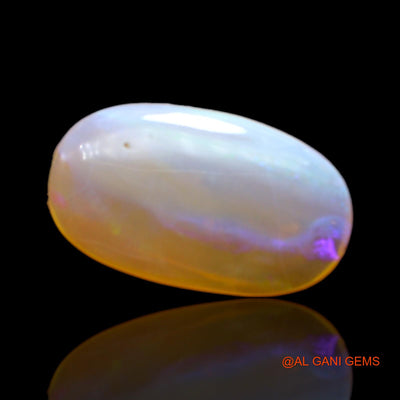 Natural Fire Opal Gemstone 6.00 Cts Loose Fancy Cabochon From Australia 20x11x4 mm AC-46