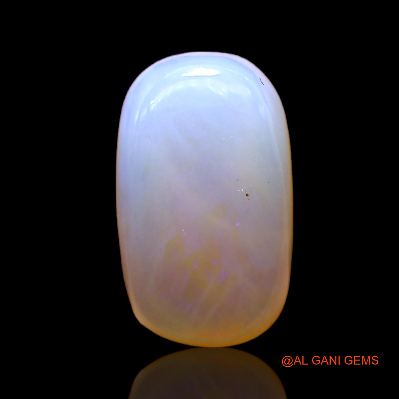 6.00 Cts Unheated Australian Fire Opal Loose Gemstone Oval Cabochon Natural 15x9x6 mm AC-471