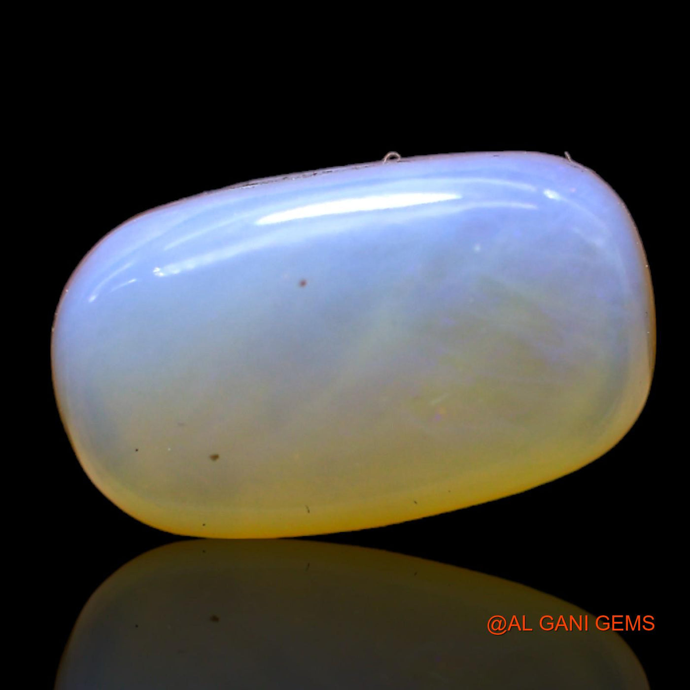 6.00 Cts Unheated Australian Fire Opal Loose Gemstone Oval Cabochon Natural 15x9x6 mm AC-471