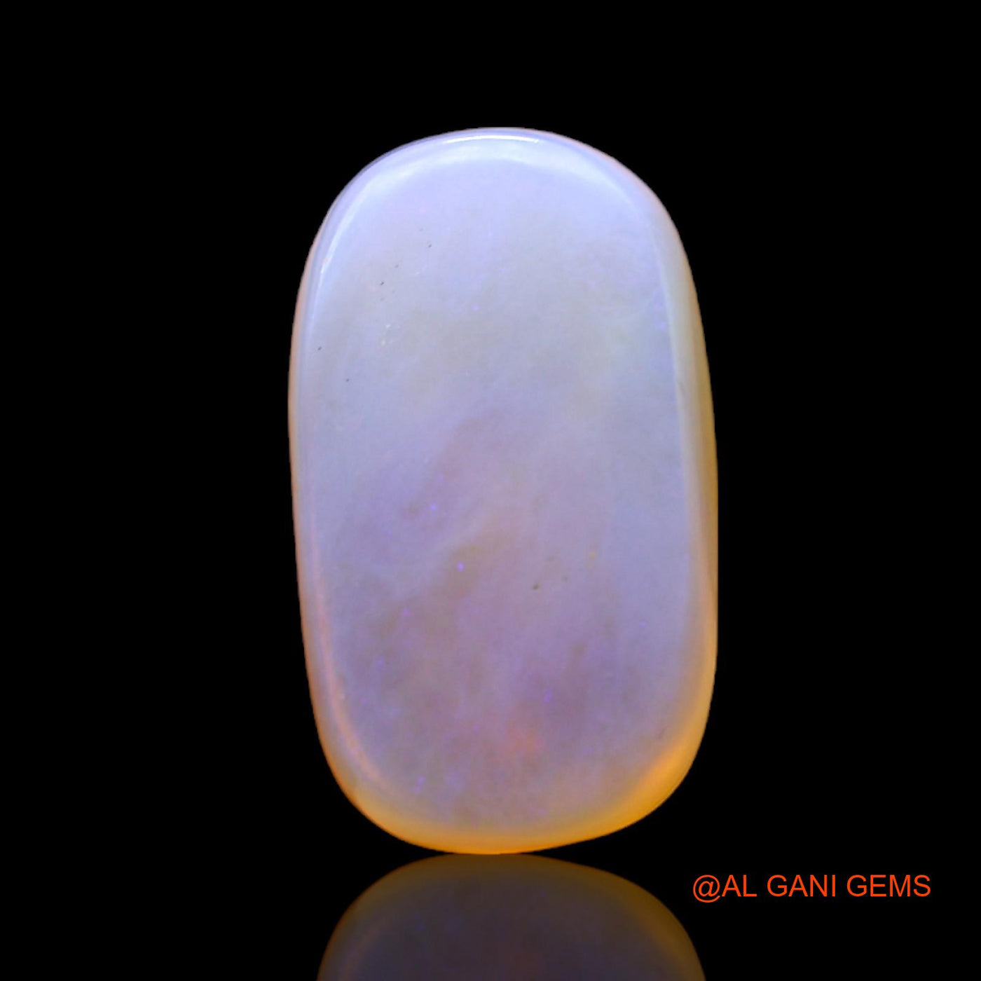 6.00 Cts Unheated Australian Fire Opal Loose Gemstone Oval Cabochon Natural 15x9x6 mm AC-471