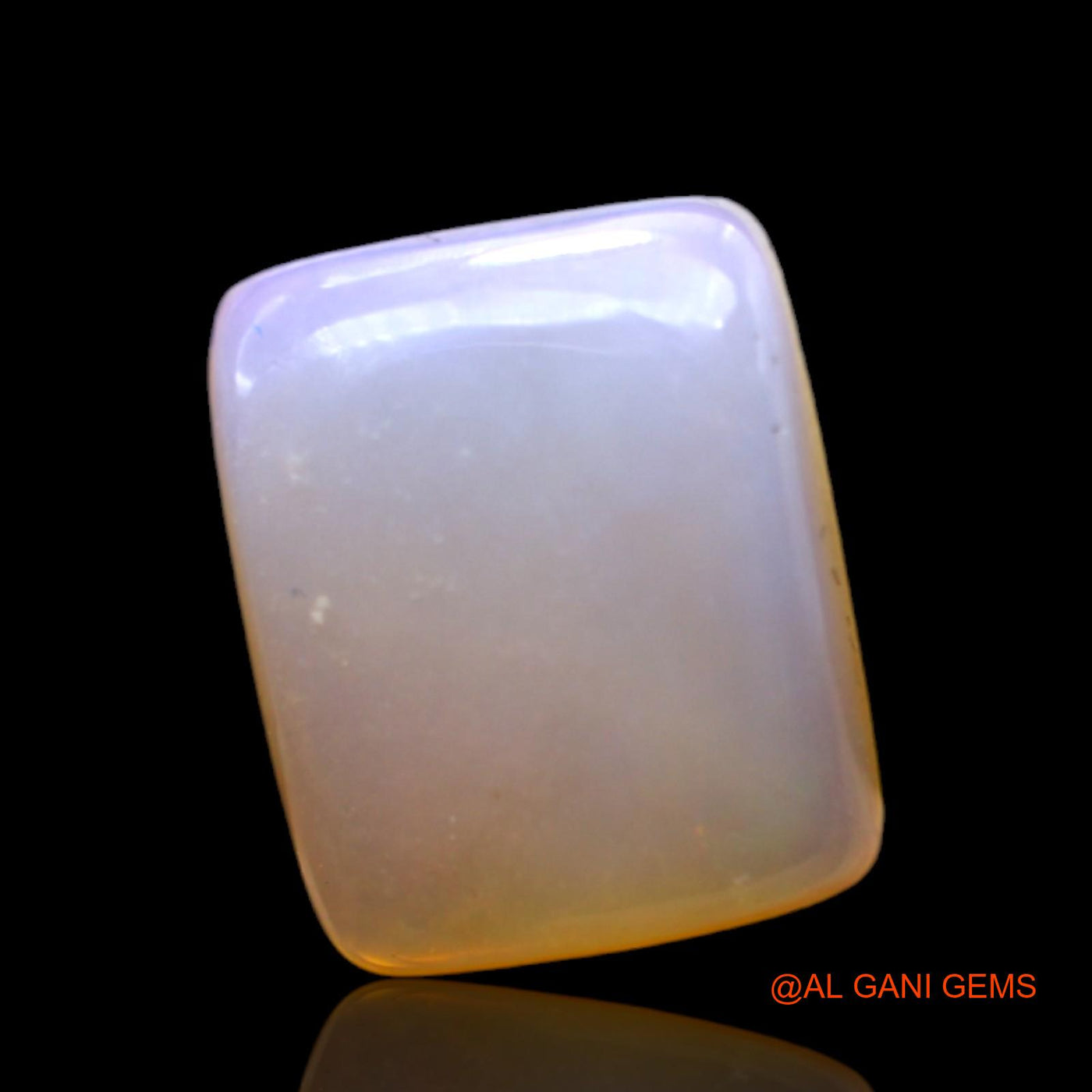 Natural Untreated Fire Opal Loose Gemstone Square Cabochon From Australia 5.00 Cts 13x11x4 mm AC-473