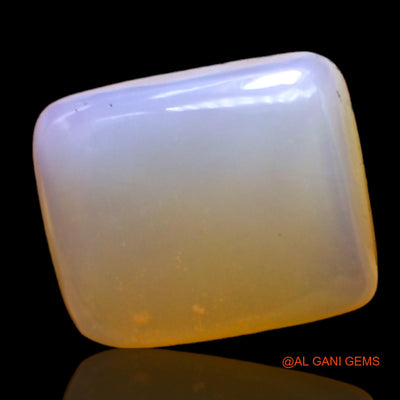 Natural Untreated Fire Opal Loose Gemstone Square Cabochon From Australia 5.00 Cts 13x11x4 mm AC-473