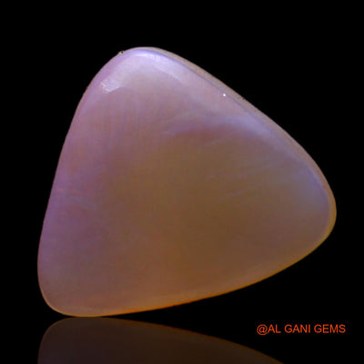 3.00 Cts Natural Australian Fire Opal Loose Gemstone Trillion Cabochon 12x12x3 mm AC-475