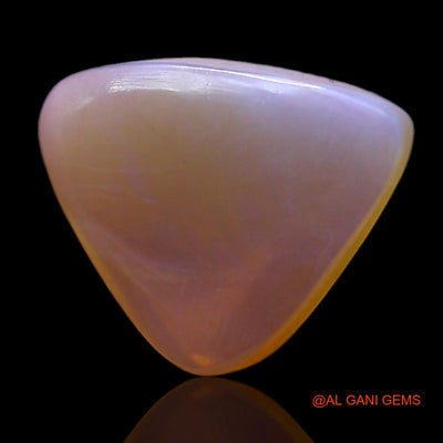 3.00 Cts Natural Australian Fire Opal Loose Gemstone Trillion Cabochon 12x12x3 mm AC-475