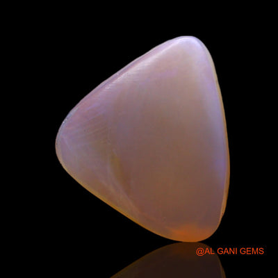 3.00 Cts Natural Australian Fire Opal Loose Gemstone Trillion Cabochon 12x12x3 mm AC-475