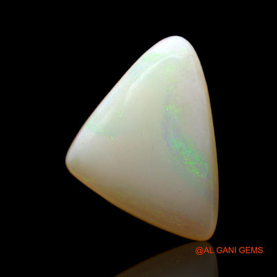 3.00 Cts Natural Australian Fire Opal Trillion Cabochon Loose Gemstone For Jewelry 15x11x3 mm AC-476