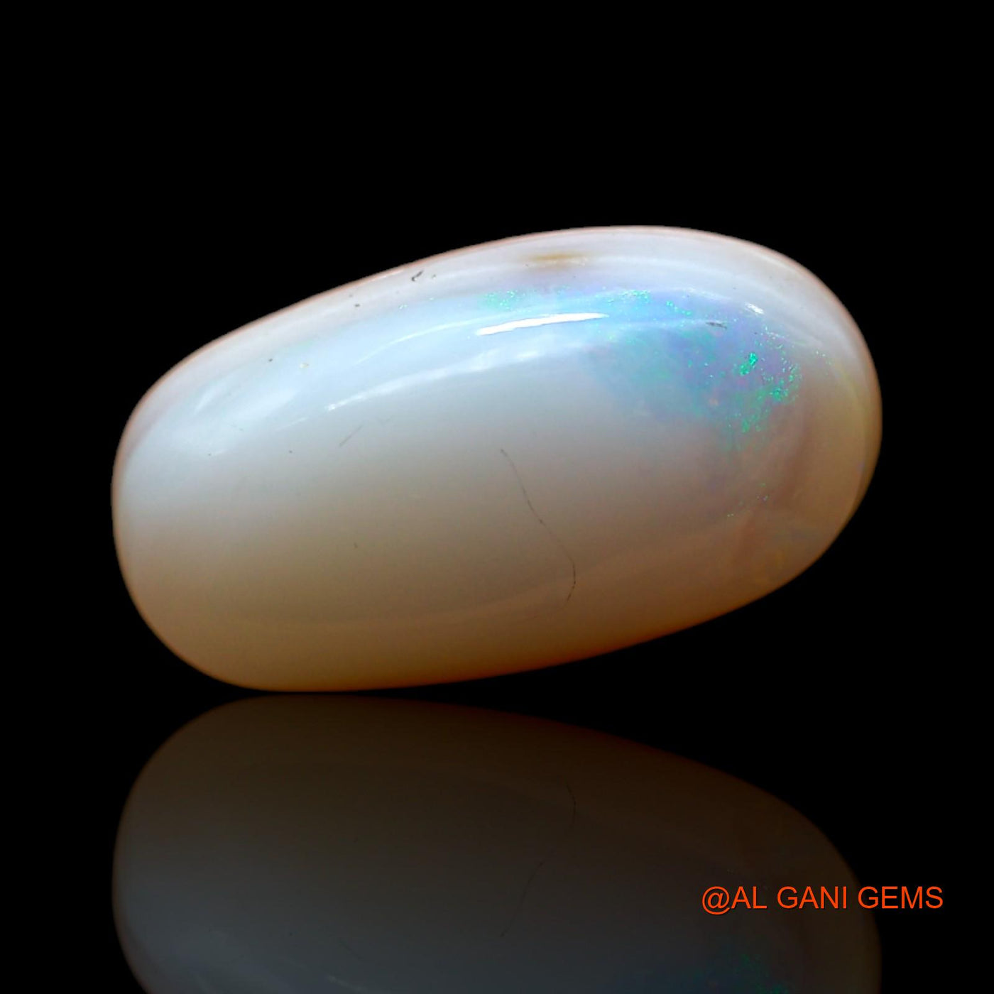 5.00 Cts Natural Australian Fire Opal Loose Gemstone Oval Cabochon 16x9x5 mm AC-477