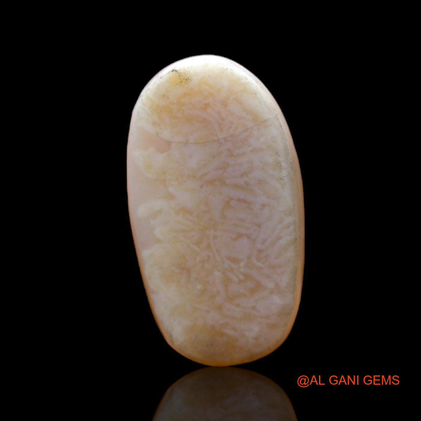 5.00 Cts Natural Australian Fire Opal Loose Gemstone Oval Cabochon 16x9x5 mm AC-477