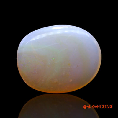 4.00 Cts Natural Australian Fire Opal Loose Gemstone Oval Cabochon 14x11x4 mm AC-479