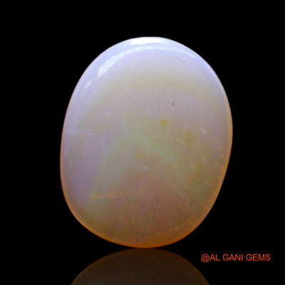 4.00 Cts Natural Australian Fire Opal Loose Gemstone Oval Cabochon 14x11x4 mm AC-479