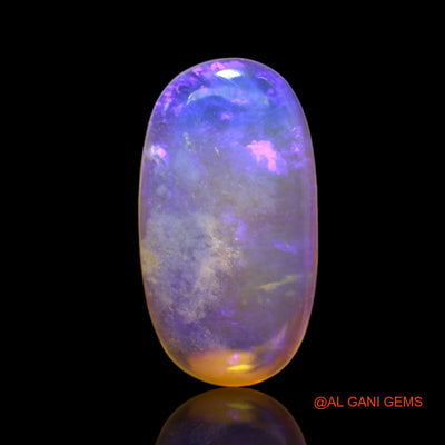 6.00 Cts Natural Australian Fire Opal Loose Gemstone Oval Cabochon 20x11x4 mm AC-47
