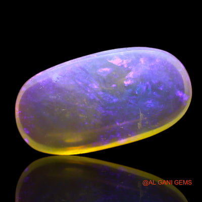 6.00 Cts Natural Australian Fire Opal Loose Gemstone Oval Cabochon 20x11x4 mm AC-47