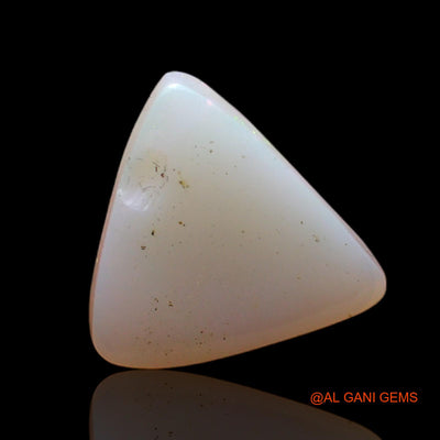 3.00 Cts Natural Australian Fire Opal Loose Gemstone Trillion Cabochon 13x11x4 mm AC-480