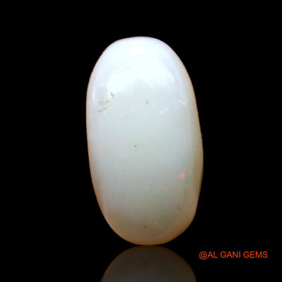 4.00 Cts Natural Australian Fire Opal Loose Gemstone Oval Cabochon 15x8x4 mm AC-481