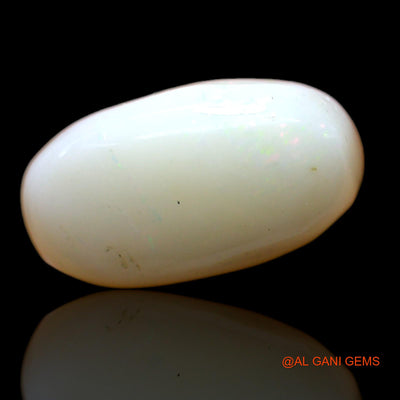 4.00 Cts Natural Australian Fire Opal Loose Gemstone Oval Cabochon 15x8x4 mm AC-481
